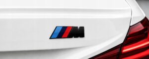 Наклейка Емблема BMW M Power Black Edition 3D Logo M Sport Klapa Bagażnik