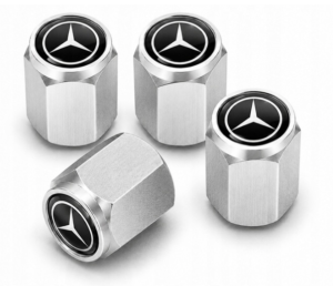 4x Nakrętki na wentyle Mercedes