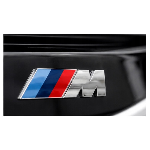 Emblemat BMW M Power E36 3D na klapę bagażnika chrom