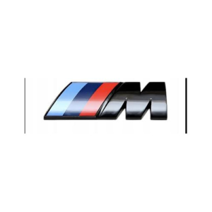 4x Naklejki na dekielki BMW 56 mm niebiesko-białe