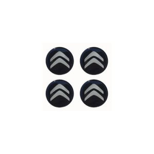 4x Naklejki na dekielki Citroen 56 mm