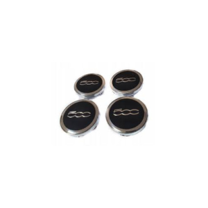 4x Dekielki Fiat 500 60 mm, komplet