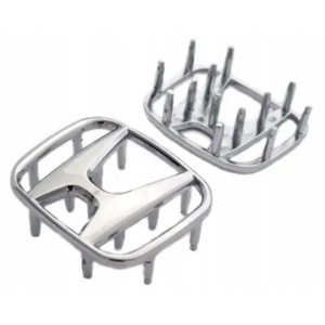 Emblemat Honda kierownica 53 x 43 mm srebrny 1 szt.