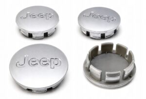 4x Dekielki Jeep 63 mm srebrne