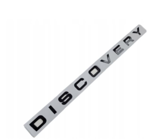 Emblemat Land Rover Discovery czarny