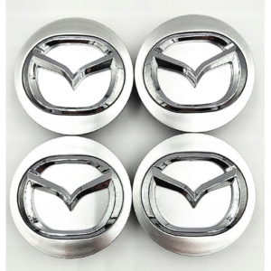 4x Dekielki Mazda 57/50 mm, zestaw komplet