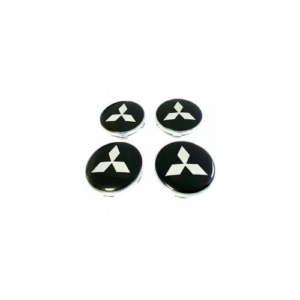 4x Dekielki Mitsubishi 60 mm, zestaw komplet