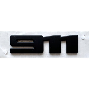 Emblemat Porsche 911 Black Edition czarny mat