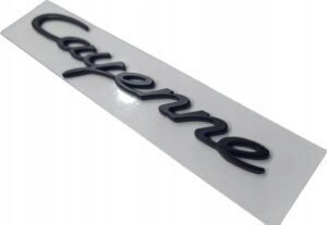 Emblemat Porsche Cayenne Black Edition