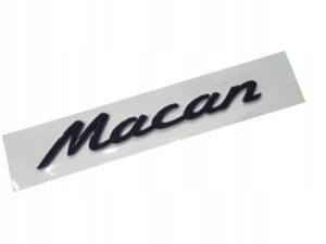 Emblemat Porsche Macan Black Edition