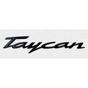 Emblemat Porsche Taycan Black Edition