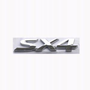 Emblemat Suzuki SX4 srebrny