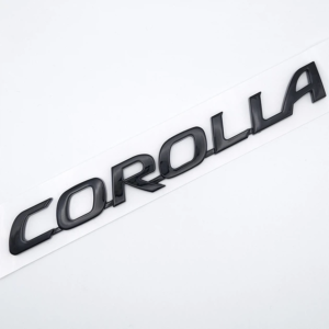 Emblemat Toyota Corolla Black Edition czarny 1 szt.